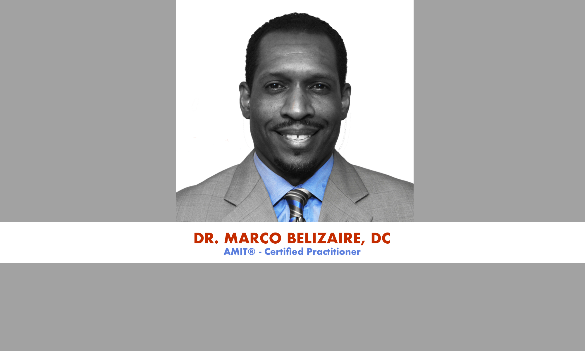 Athletics DC - Dr. Marco Belizaire